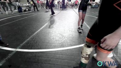 70 lbs Round Of 32 - Copper Dewey, Tulsa Blue T Panthers vs Max Gibson, Coweta Tiger Wrestling
