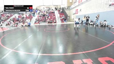 145/155 Quarterfinal - Mia Peery, Idaho vs Brooklyn Nelson, Twin Falls High School Wrestling