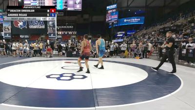 165 lbs Cons. Sub-rd Of 32 - Deacon Dressler, Indiana vs Andres Rojas, Florida