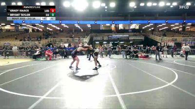 215 3A Cons. Round 3 - Grady Isaacs, Lake Mary vs Bryant Taylor, Oakleaf