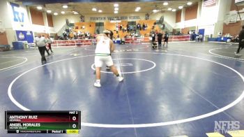 285 lbs Quarterfinal - Anthony Ruiz, Hesperia vs Angel Morales, Victor Valley