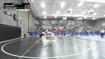 150 lbs Cons. Round 2 - Matthew Allen, Roosevelt vs Reese Davila, Edison