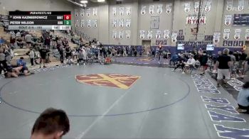 190 lbs Quarterfinal - John Kazmierowicz, Brentwood vs Peter Wilson, Kirkwood