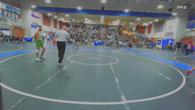 120 lbs Champ. Round 2 - Hunter Jauregui, Fountain Valley vs Anthony Montenegro, Eisenhower