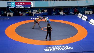 92 kg Qualif. - Yaraslau Iadkouski, Individual Neutral Athletes vs Illia Archaia, Ukraine