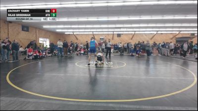160 lbs Round Of 16 - Zachary Yamin, Conesus vs Silas Greenman, Afton