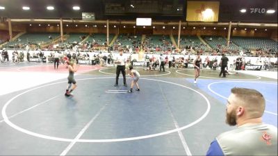 57 lbs Semifinal - Maddix Solis, New Mexico Punishers vs Skylar Vaughn, Mini Avengers