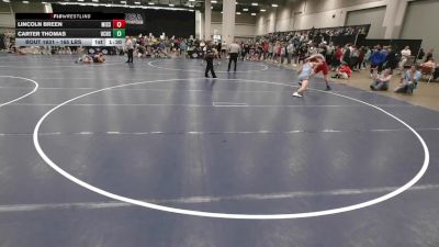 165 lbs Champ. Rd Of 32 - Carter Thomas, Union County High School Wrestling vs Lincoln Breen, Missouri