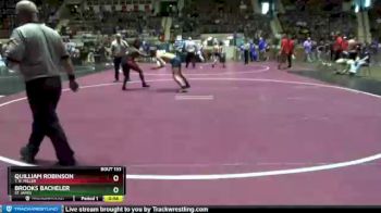 160 lbs Cons. Round 1 - Brooks Bacheler, St James vs Quilliam Robinson, T. R. Miller