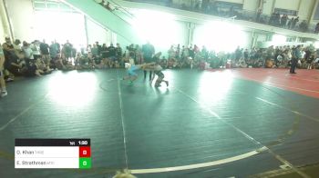 66 lbs Quarterfinal - Owais Khan, Threshold WC vs Evan Strathman, Mtc