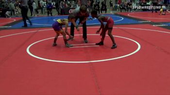 61 lbs Consi Of 8 #2 - Kaden Williams, HURRICANE WRESTLING ACADEMY vs Daxton Stewart, Vian Wrestling Club