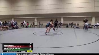 138 lbs Finals (2 Team) - Abby Varady, FordDynasty Wrestling Club vs Madisyn Blackburn, RPA Wrestling