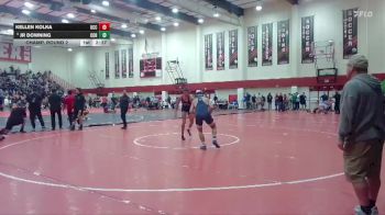 157 lbs Champ. Round 2 - Jr Downing, Corban University vs Kellen Kolka, Umpqua Community College