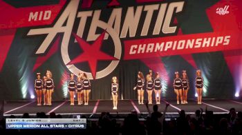 Upper Merion All Stars - Citrus [2026 L5 Junior Day 1] 2026 MidAtlantic Championship Grand Nationals