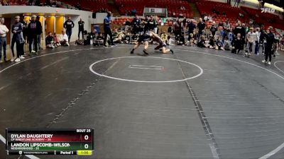 96 lbs Round 7 (8 Team) - Dylan Daughtery, CP Wrestling Academy vs Landon Lipscomb-Wilson, Neighborhood