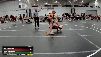 138 lbs Round 3 (8 Team) - Tyler Roark, GT Apocalypse vs Sean Murray, Grit Mat Club