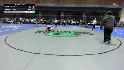 130 lbs Round Of 16 - Harper McWilliams, Allen vs Courtney Mecham, Grantsville