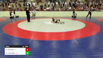 65 lbs Rr Rnd 4 - Sebastian Berrien, Level Up Wrestling Center vs Barrett Schinella, Temple WREC