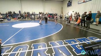 92 lbs Consolation - Kaleb Labadie, Wagoner Takedown Club vs Wyatt Cates, Glenpool Youth Wrestling