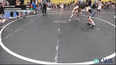 85 lbs Rr Rnd 1 - Mason Dunn, Ponca City Wildcat Wrestling vs Austin Bloodworth, Ponca City Wildcat Wrestling