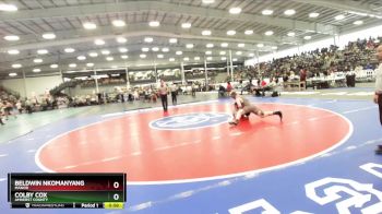 4-165 lbs Cons. Round 1 - Beldwin Nkomanyang, Manor vs Colby Cox, Amherst County