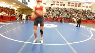 165 lbs Round Of 16 - Jamie Evarts, Brookline vs Jakub Wozny, Hingham