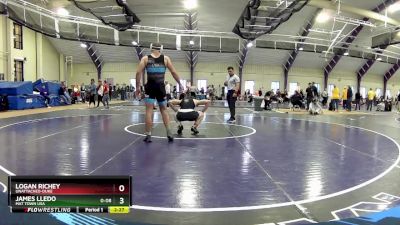 174 lbs Semifinal - James Lledo, Mat Town USA vs Logan Richey, Unattached-Duke