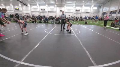 64 lbs Round 7 (10 Team) - Kamden Dentz, CrossRoads Wrestling vs Kayden Thompson, Tri State Hammers