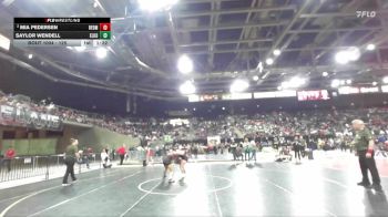 125 lbs Semifinal - Saylor Wendell, Elko vs Mia Pedersen, Redmond