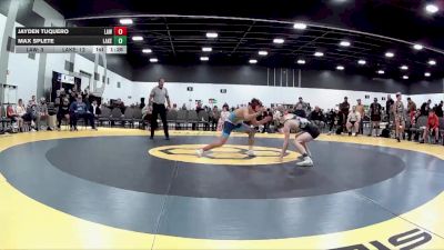 119 lbs Round 4 - Jayden Tuquero, LAW/Crass vs Max Splete, Lake Wrestling Club