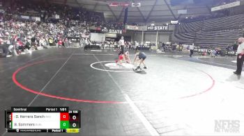 2A 106 lbs Semifinal - Daniel Herrera Sanchez, Washington vs Ben Sommers, Burlington-Edison