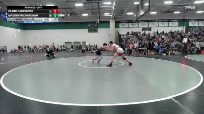 175 lbs Champ. Round 1 - Clark Carpenter, Liberty (Wentzville) vs Madden Richardson, Elkhorn North