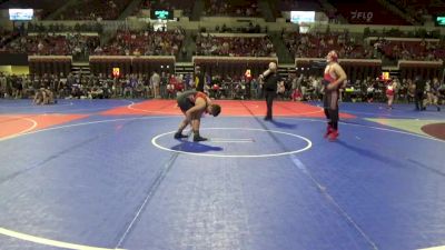 200 lbs Quarterfinal - Jaydeen Hanshew, Glasgow Wrestling Club vs Jacob Eaton, Powell Wrestling Club