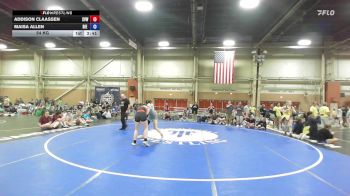 54 kg Rr Rnd 4 - Addison Claassen, Silent Victory - GHSE vs Maisa Allen, Die Hard - GHSE