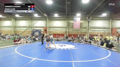 54 kg Rr Rnd 4 - Addison Claassen, Silent Victory - GHSE vs Maisa Allen, Die Hard - GHSE