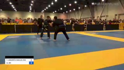 TOMÁS ANDRÉS BAEZA MACIAS vs ANDREW BE 2022 World Master IBJJF Jiu-Jitsu Championship