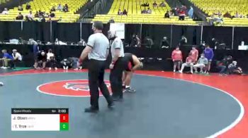 285 lbs Semifinal - Jayden Olsen, Unattached 114 vs Tanner True, Unattached 130