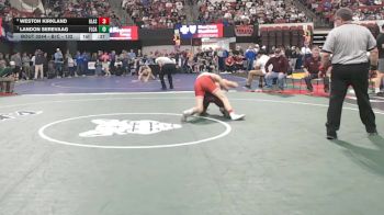 Cons. Round 2 - Landon Serevaag, Florence-Carlton vs Weston Kirkland, Glasgow