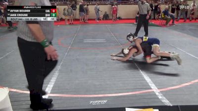 105_B lbs Consi Of 16 #1 - Avyan Bouder, Carlisle vs Jake Crouse, Quakertown