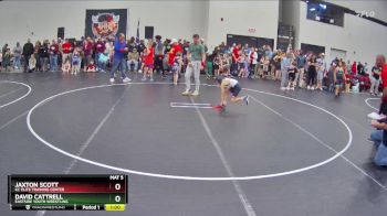 64 lbs Champ. Round 1 - Jaxton Scott, KC Elite Training Center vs David Cattrell, Eastside Youth Wrestling