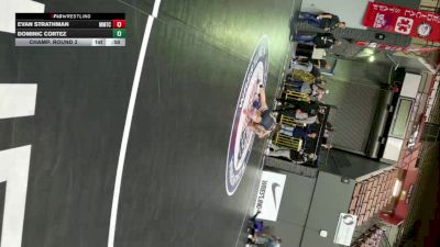 Novice Boys - 67 lbs Cons. Round 1 - Evan Strathman, MTC - MANTANONA TRAINING CENTER vs Dominic Cortez