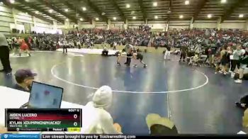 90 lbs Champ Round 1 (16 Team) - Aiden Lucero, Victory vs Kylan Xoumphonphackdy, Westlake