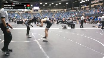 174 lbs Cons. Round 5 - Nicholas Oji, Avila vs Brody Wilson, Morningside (Iowa)