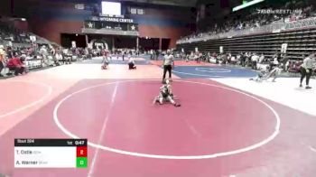 58 lbs Semifinal - Thomas Ostle, Sidney WC vs Asher Warner, Bear Cave