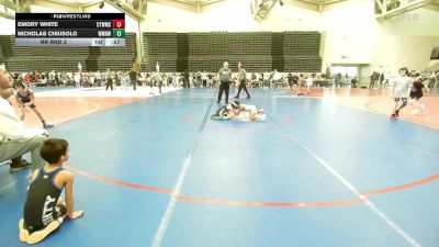 59 lbs Rr Rnd 3 - Emory White, CT Whale vs Nicholas Chiusolo, Williamstown K3