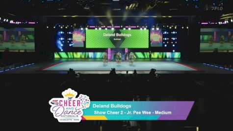 Show Cheer 2 - Deland Bulldogs [2025 Jr. Pee Wee Day 1] 2025 Pop Warner National Cheer & Dance Championship