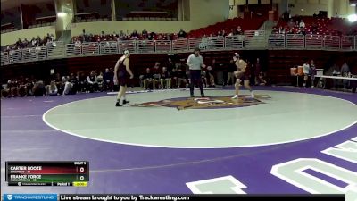 106 lbs Round 3 (4 Team) - Carter Booze, Columbus vs Franke Force, Manhattan HS