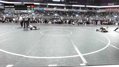 92 lbs Consolation - Eban Etter, Midway Wrestling Club vs Wyatt Haire, Oklahoma Phantom Wrestling Club