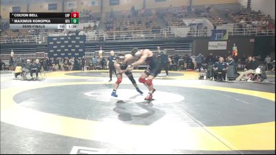 215 lbs Semifinal - Colton Bell, Lake Highland Prep vs Maximus Konopka, Greens Farms Academy