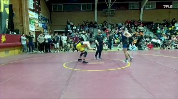 175 lbs Champ. Round 1 - Nathaniel Gallardo, Sahuarita High School vs John Malovich, Salpointe Catholic